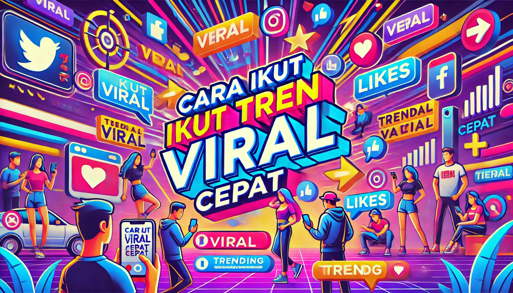 Cara Ikut Tren Viral Cepat