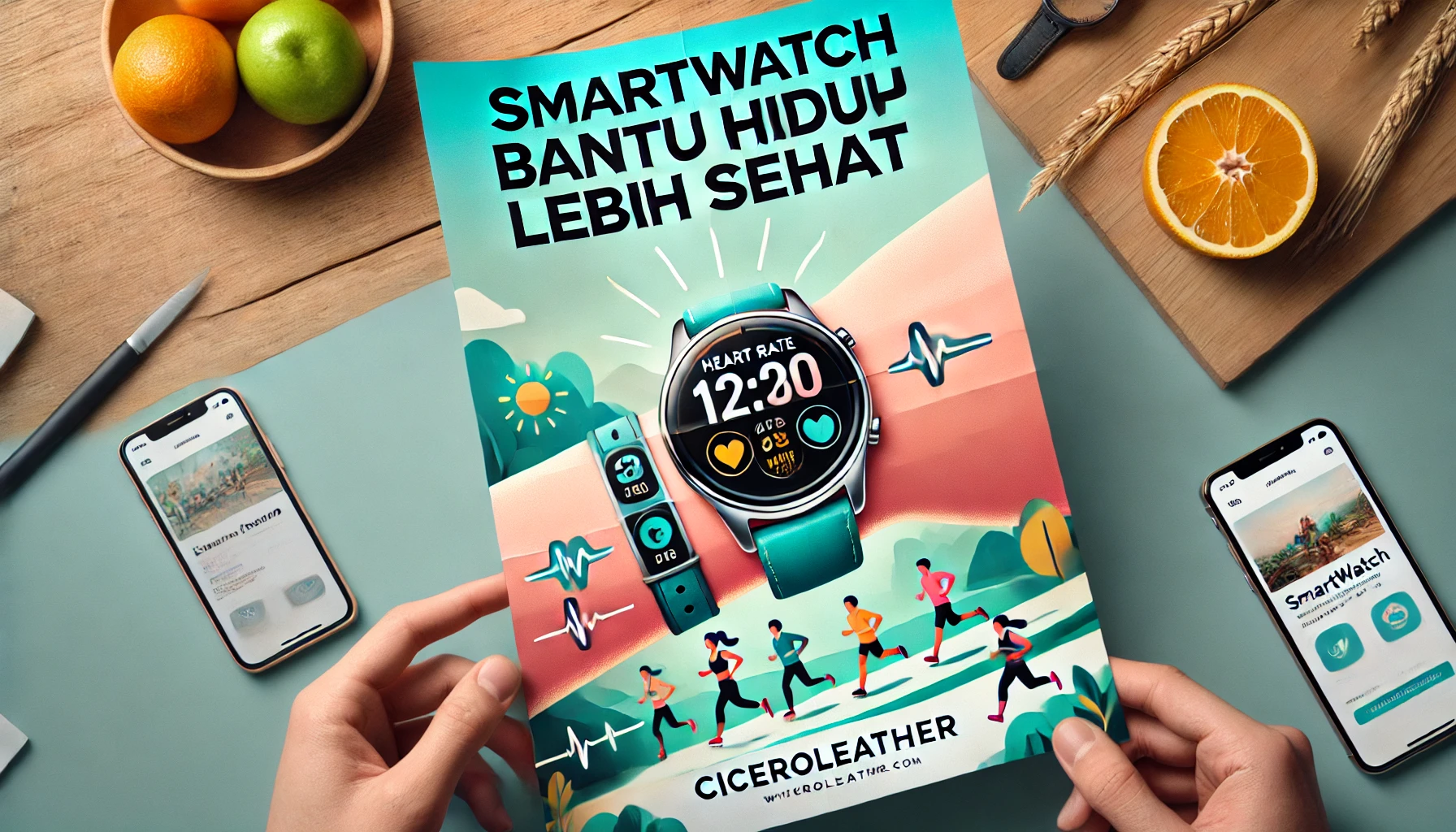 Smartwatch Bantu Hidup Lebih Sehat