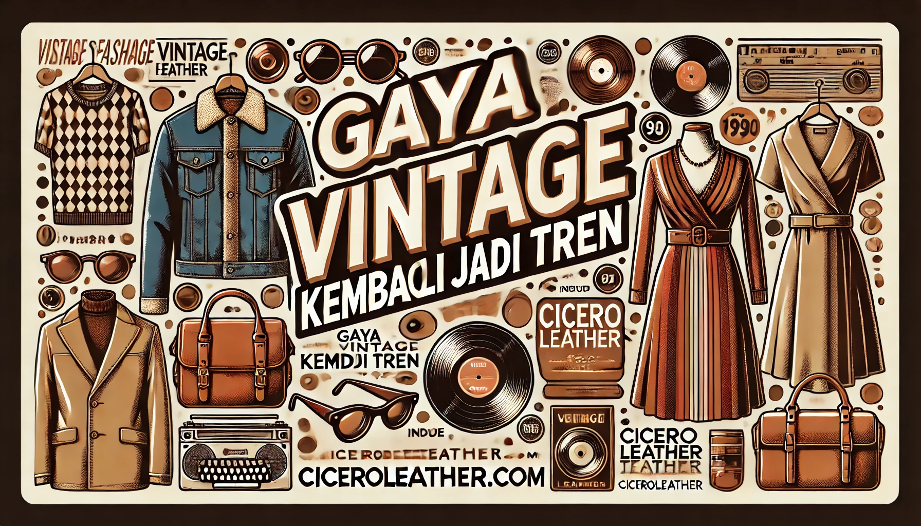 Gaya Vintage Kembali Jadi Tren