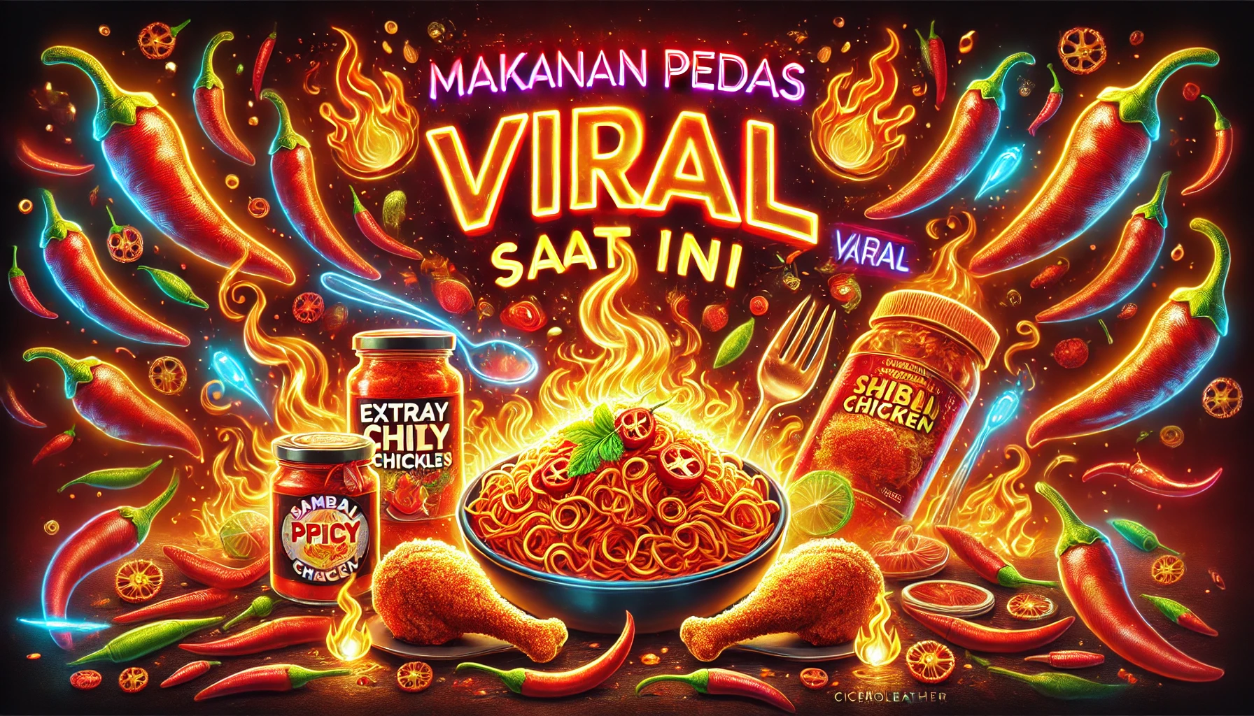 Makanan Pedas Viral Saat Ini