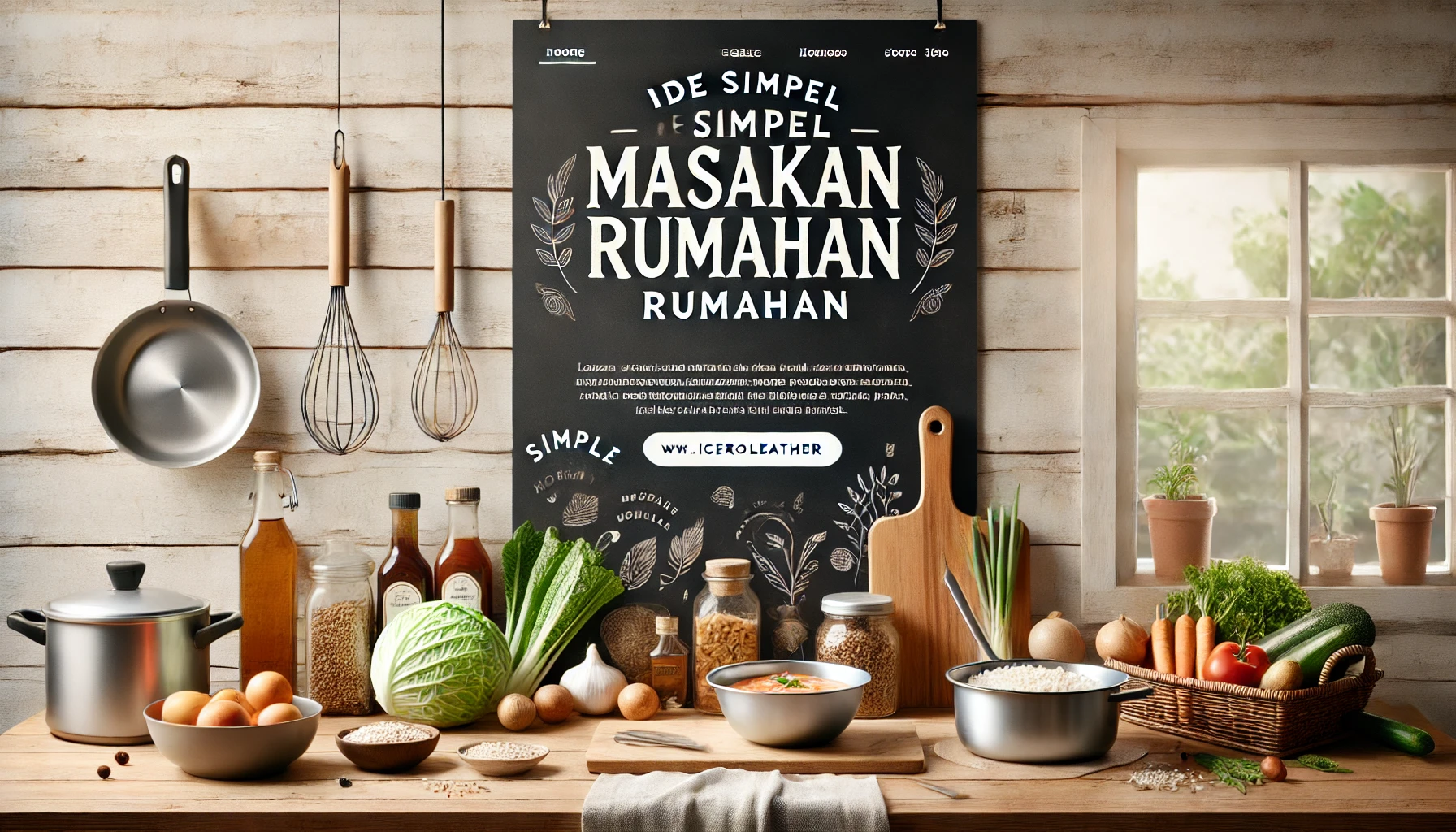 Ide Simpel Masakan Rumahan