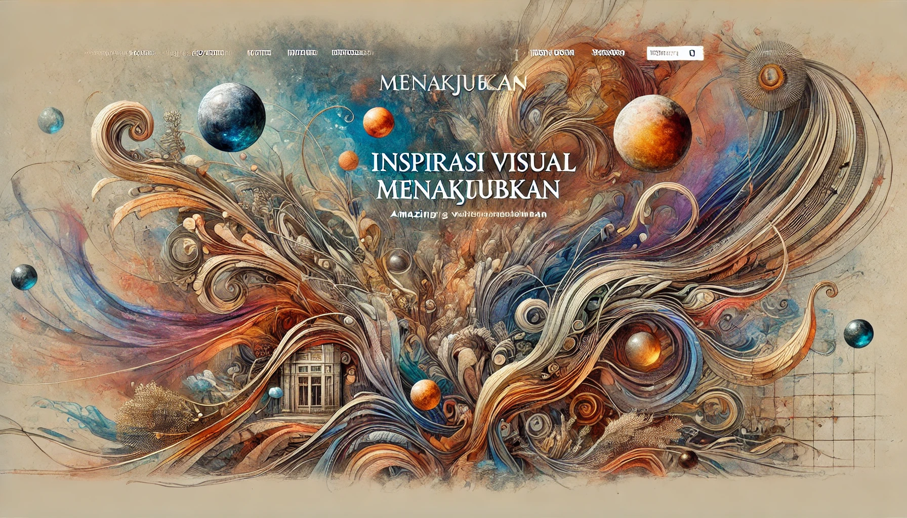 Inspirasi Seni Visual Menakjubkan