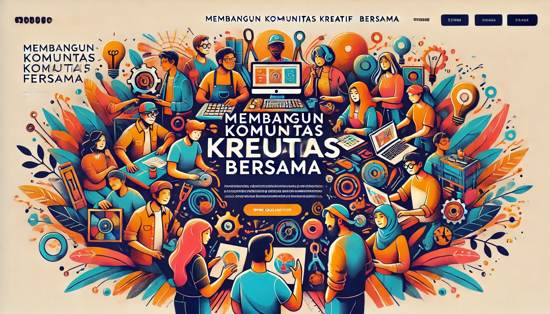 Membangun Komunitas Kreatif Bersama
