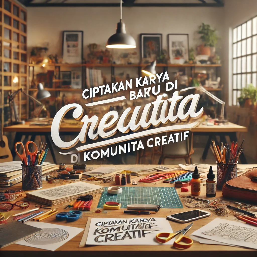 Ciptakan Karya Baru di Komunitas Kreatif