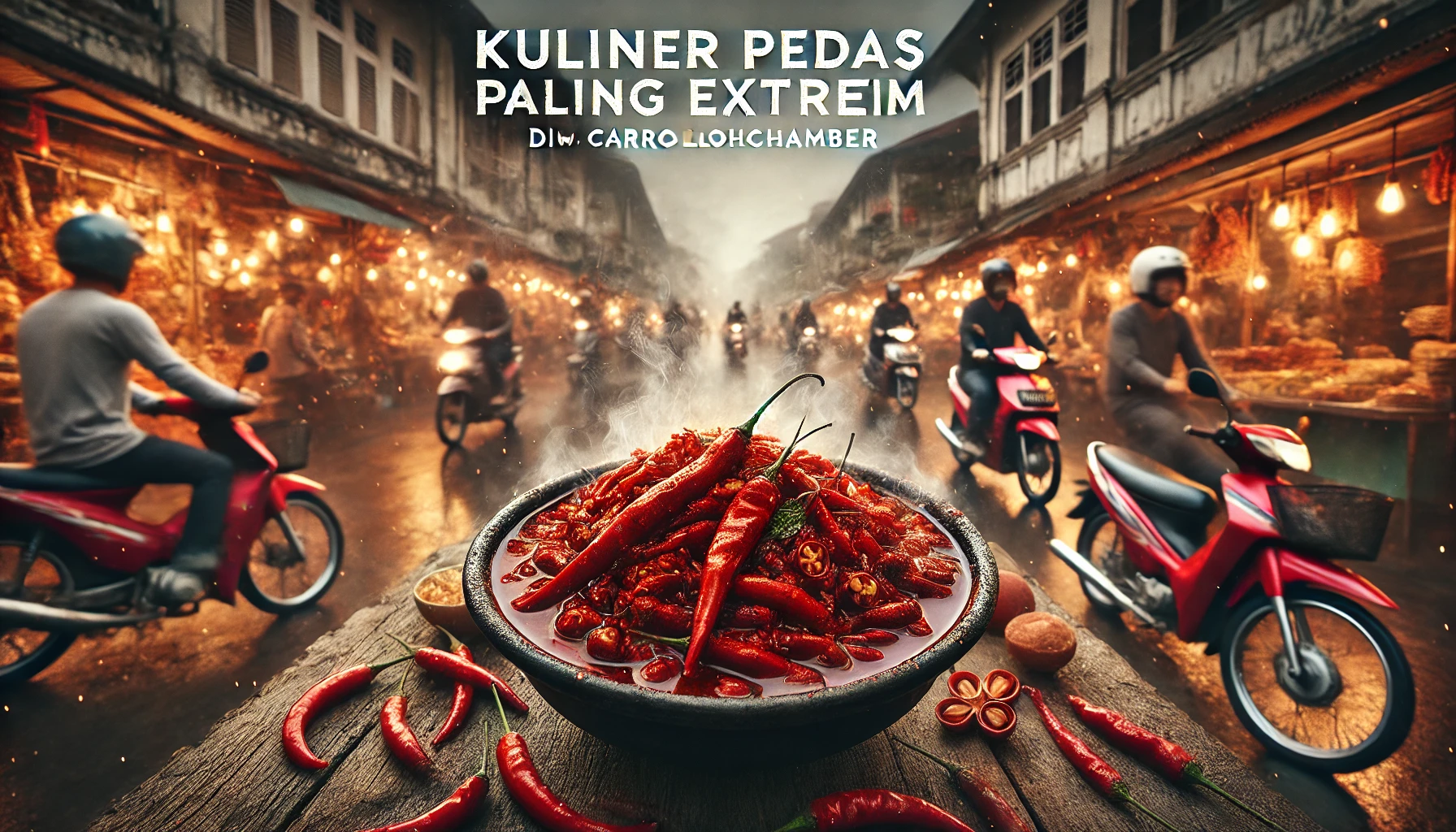 Kuliner Pedas Paling Ekstrem di Indonesia