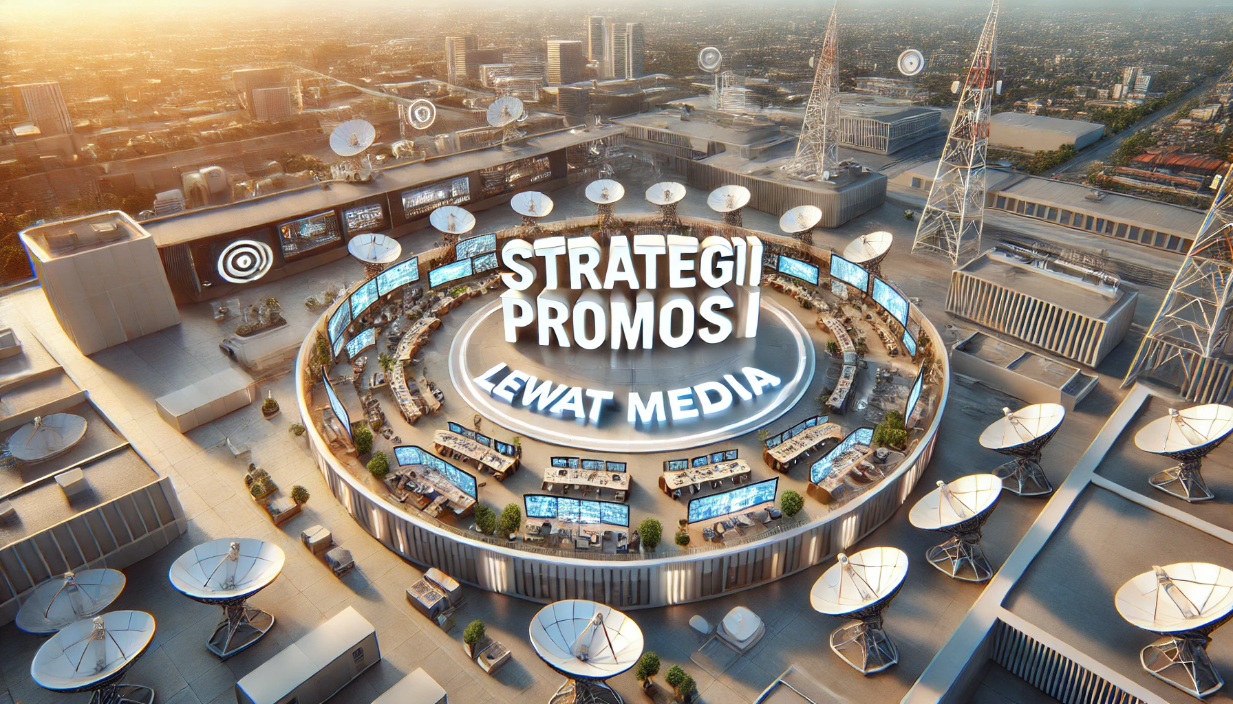 Strategi promosi lewat media