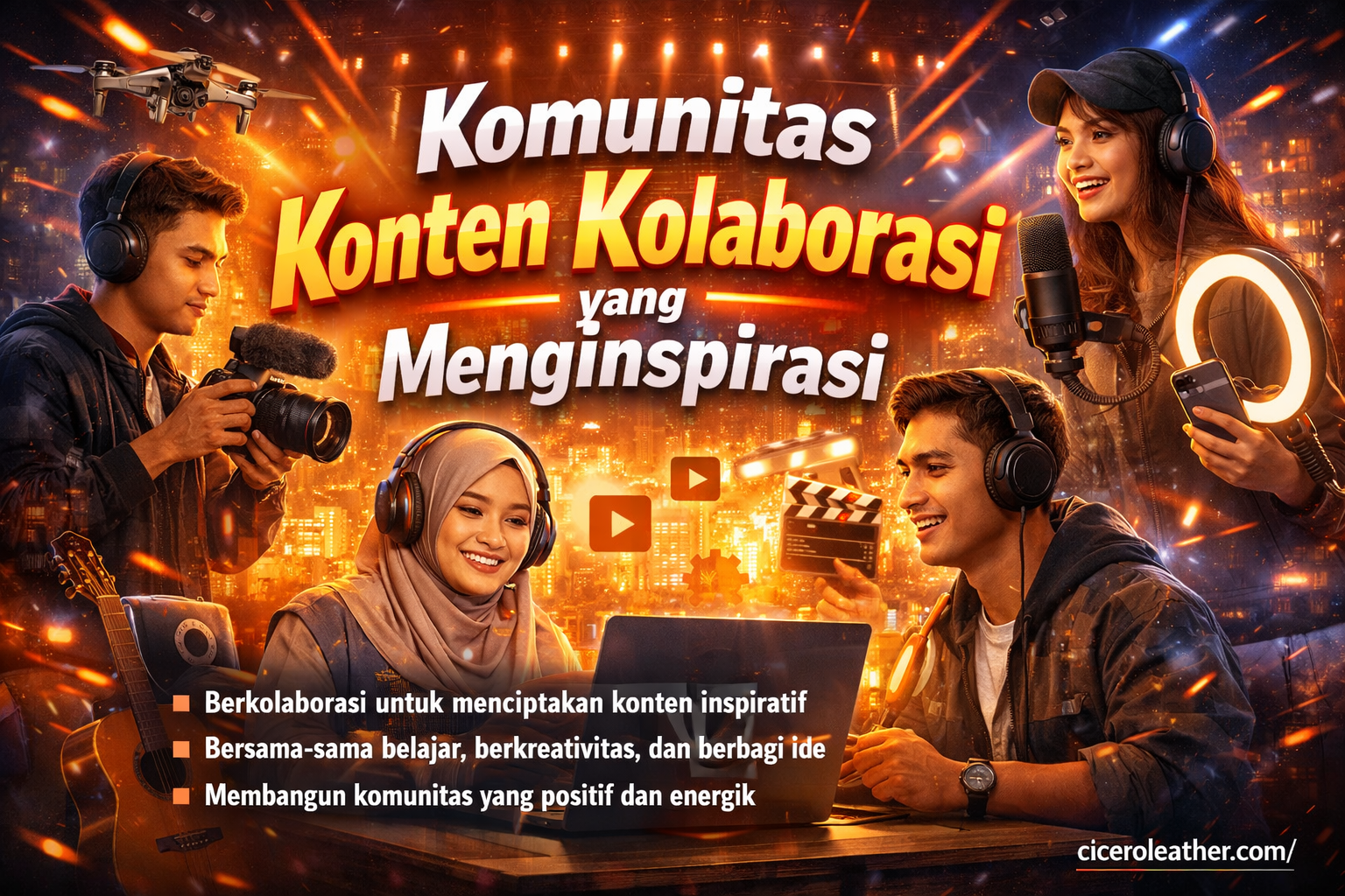 Komunitas Konten Kolaborasi yang Menginspirasi