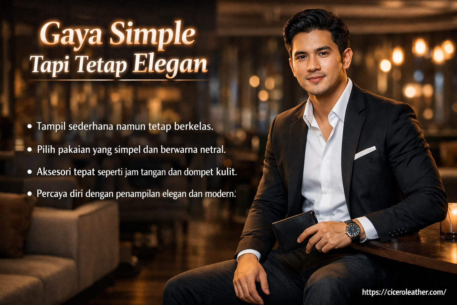 Gaya Simple Tapi Tetap Elegan