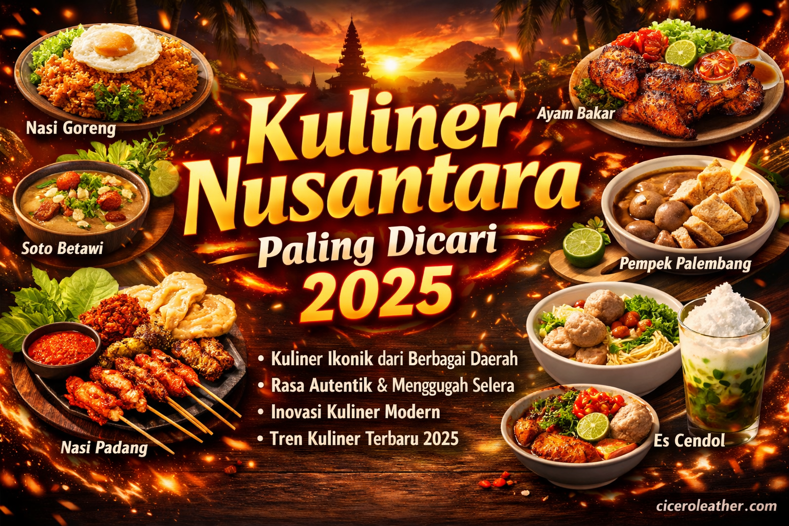 Kuliner Nusantara Paling Dicari 2025