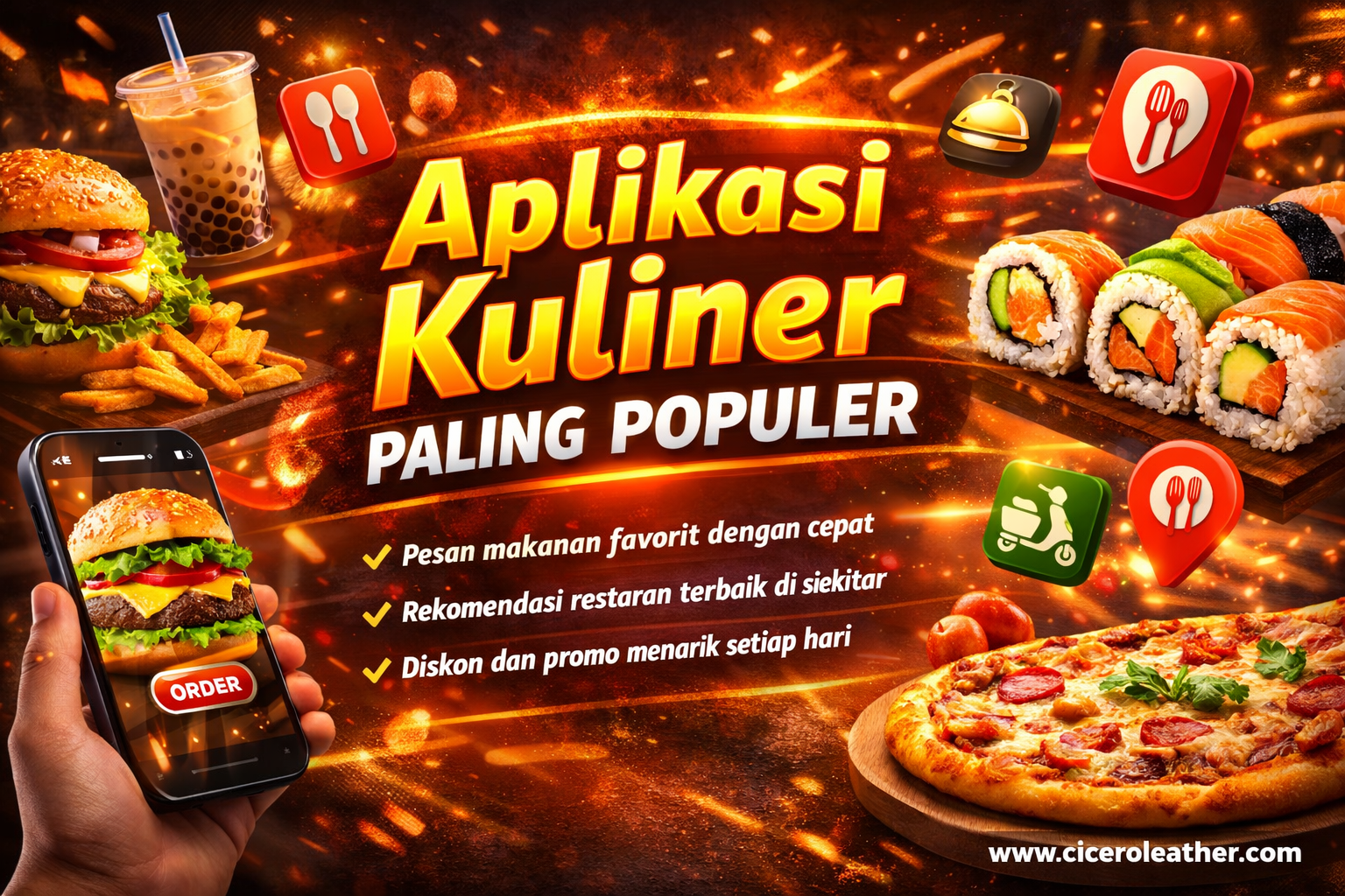 Aplikasi Kuliner Paling Populer